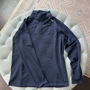 UNRL Highlands Men Quarter Zip - M - Navy